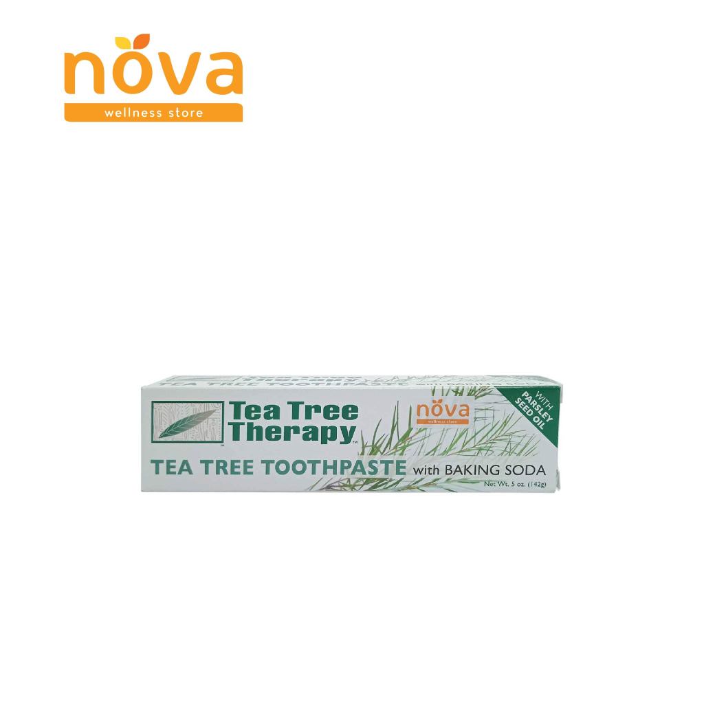 Tea Tree Therapy Tea Tree Toothpaste with Baking Soda 142g (pc ...
