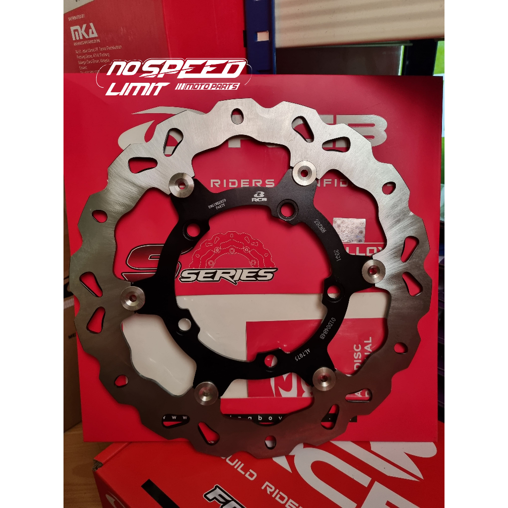 RCB Alloy Big Disc Front for Sniper 150/ Sniper 155 298MM | Shopee ...