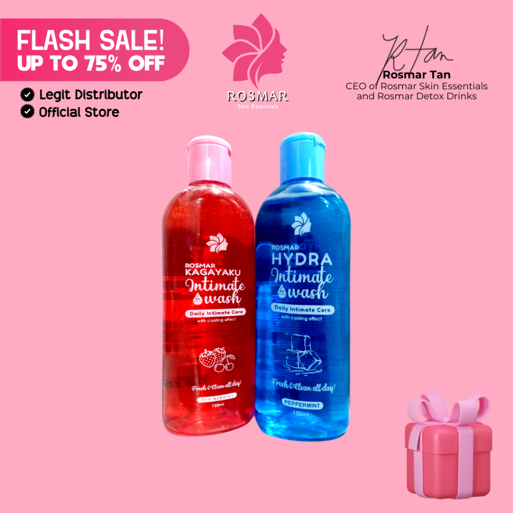 Original Rosmar Secret Whitening and Intimate Wash with Cooling effect