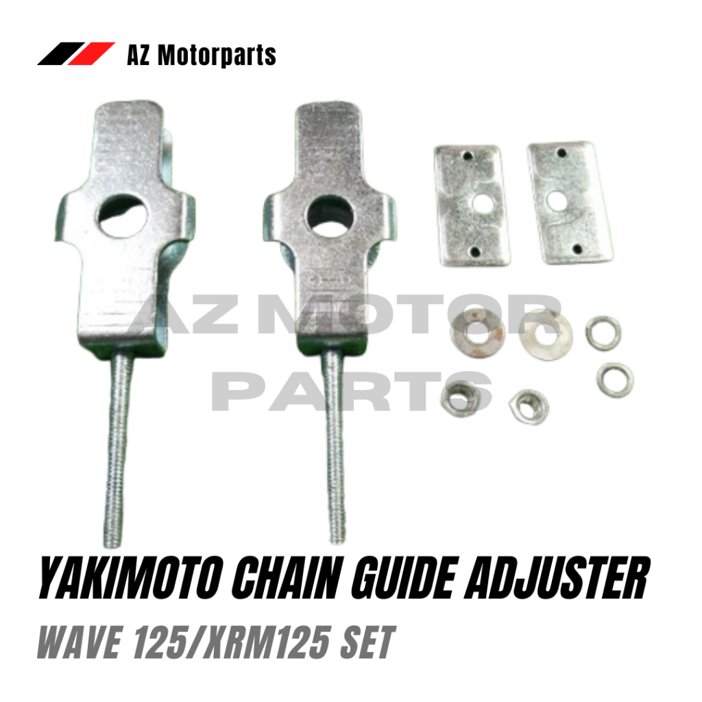 Yakimoto Chain Guide Adjuster wave 125/xrm125 set | Shopee Philippines