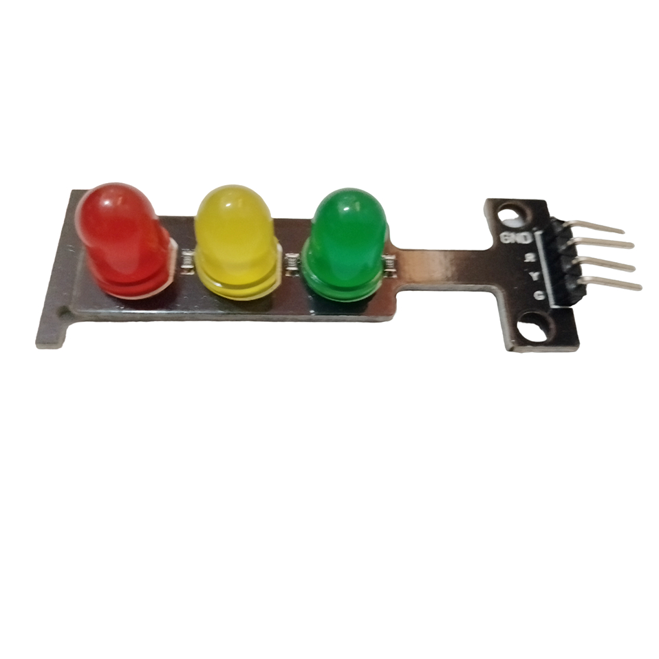 PC FIRST MINI LED TRAFFIC LIGHT MODULE, 5V 5mm 4-PIN, BEST FOR ARDUINO ...