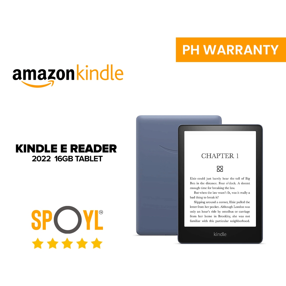 Amazon Kindle E Reader 2022 16gb Tablet Shopee Philippines