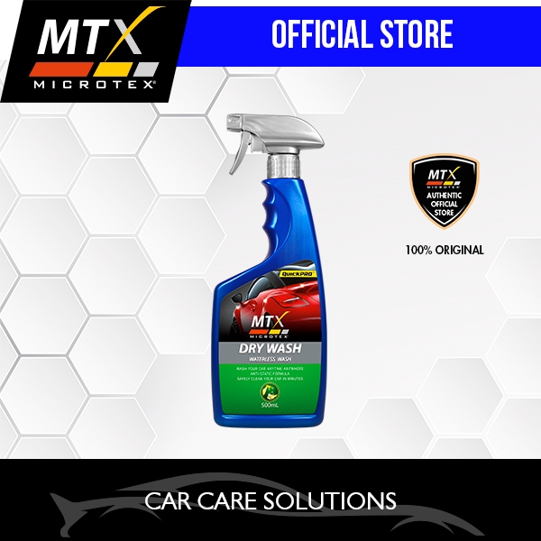 Microtex Dry Wash 500ml Waterless Wash (MTX Car Care) Shopee Philippines