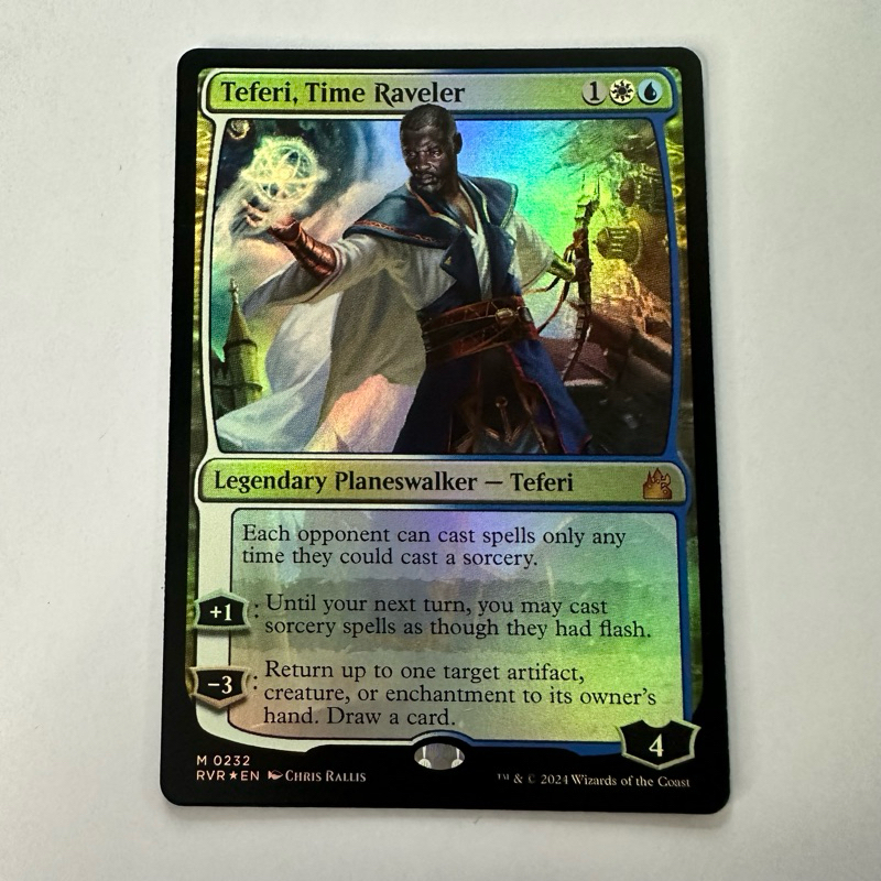 TEFERI, TIME RAVELER | RVR RAVNICA REMASTERED | MULTICOLOR | MTG MAGIC ...