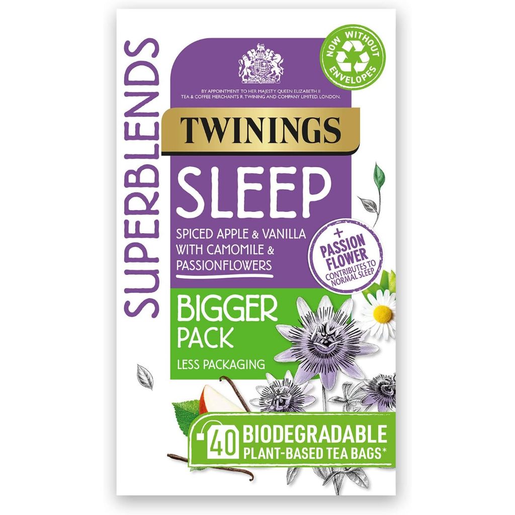 Twinings Superblends Sleep with Spiced Apple & Camomile, 20 Tea