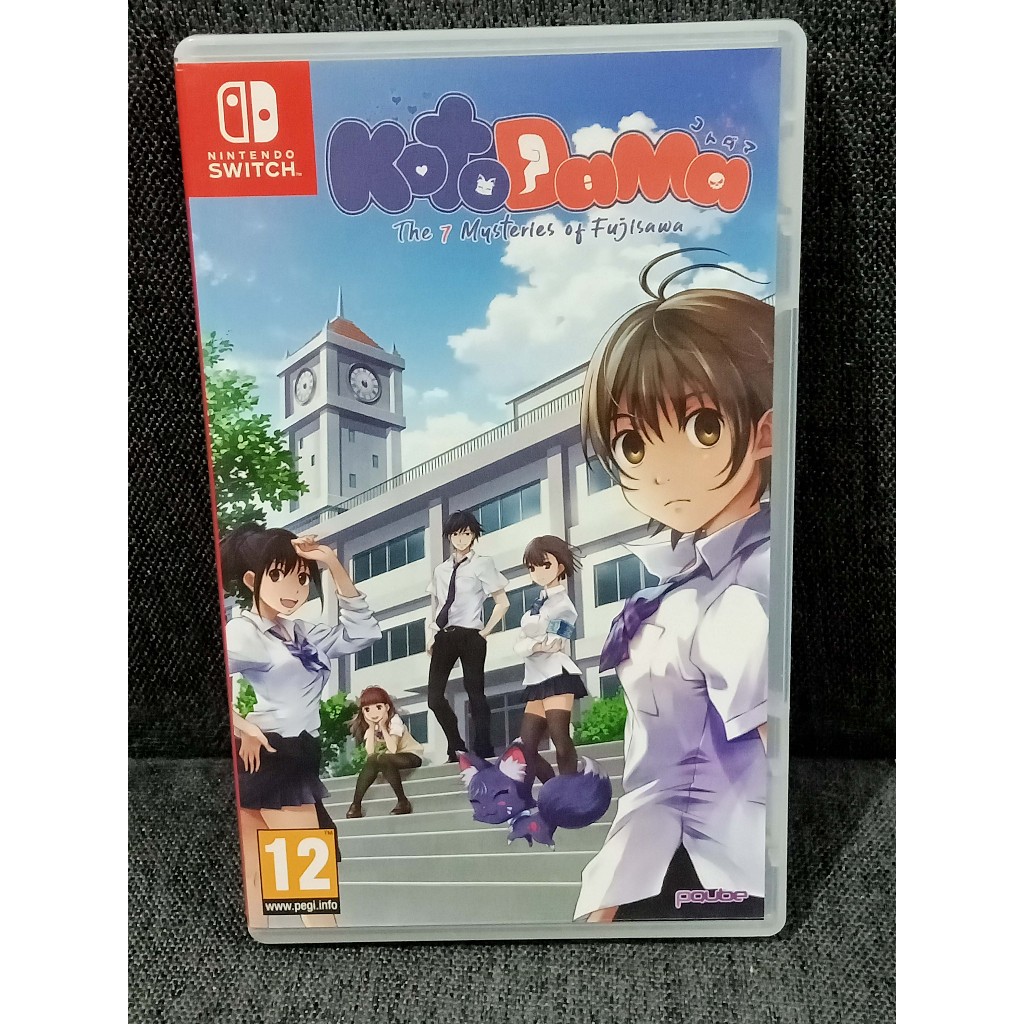 Kotodama The 7 Mysteries of Fujisawa Nintendo Switch Game EU version  (Opened/ Good as new) | Shopee Philippines