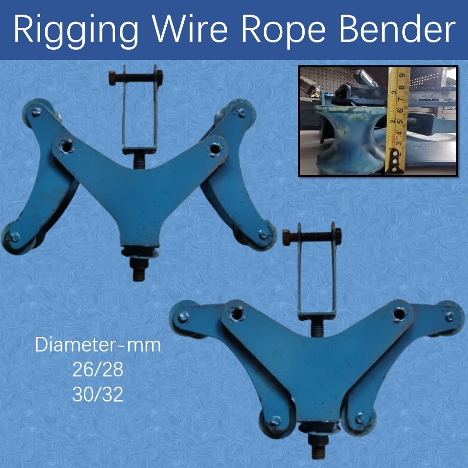 Synthetic Rotary Excavator Wire Rope Grabber Rope Curler 26/2830/32 36