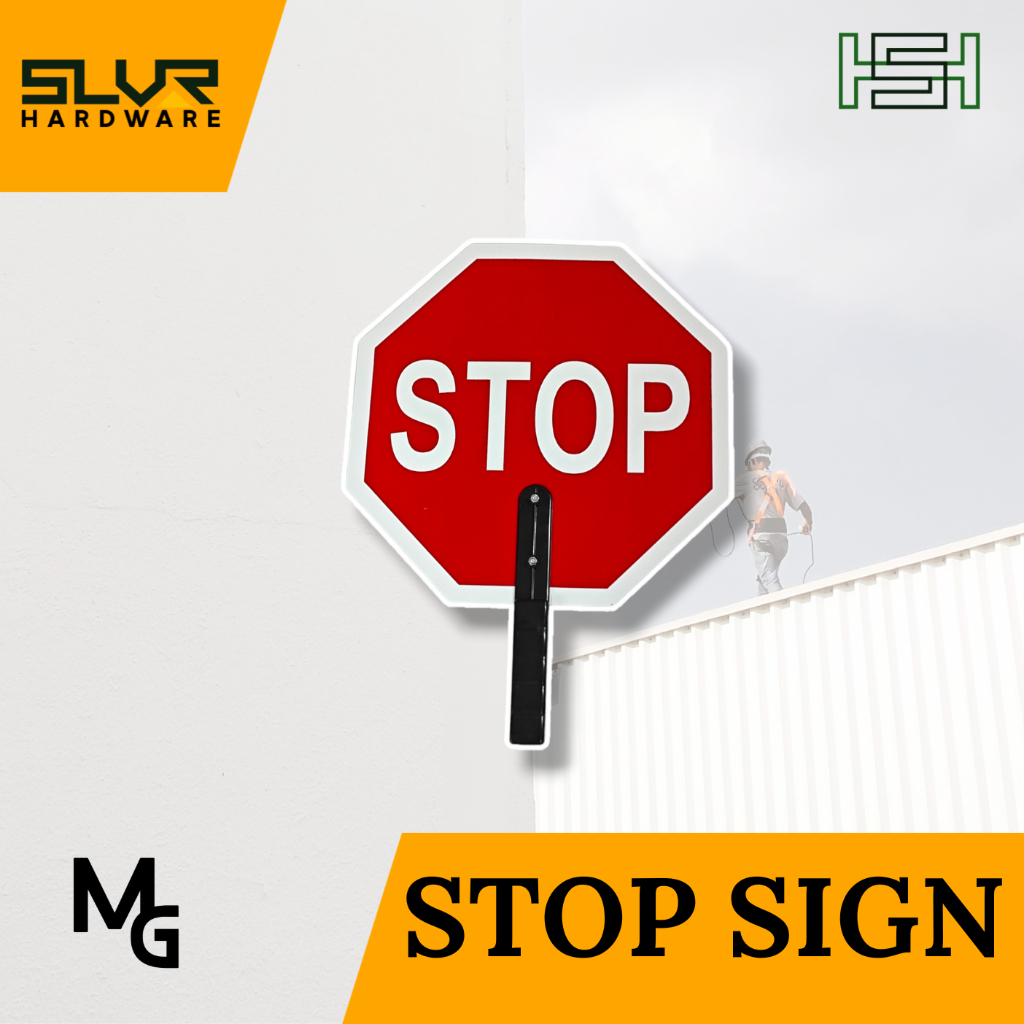MG Traffic Warning Sign - STOP ANG GO Metal Steel (JS-24) | Shopee ...