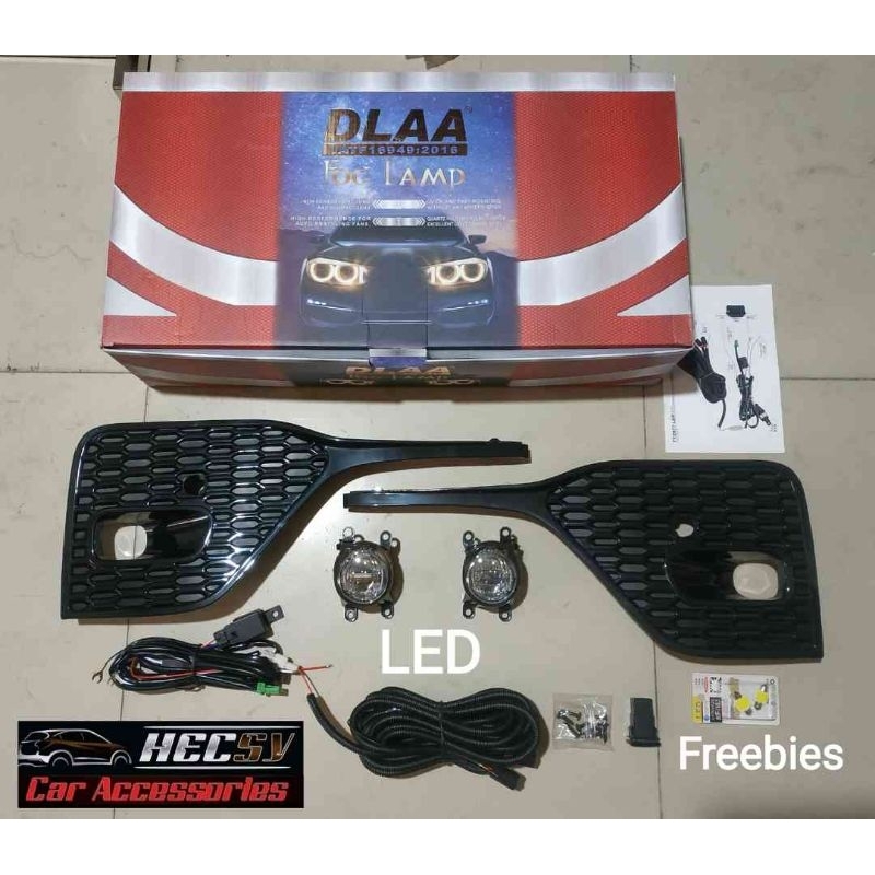 Fortuner Foglamps LED 2021 onwards Foglight Fog Lamp Lights 2022 2023 ...