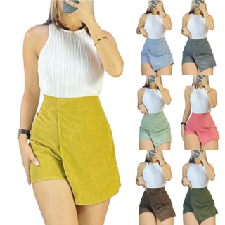 Skort palda short for women