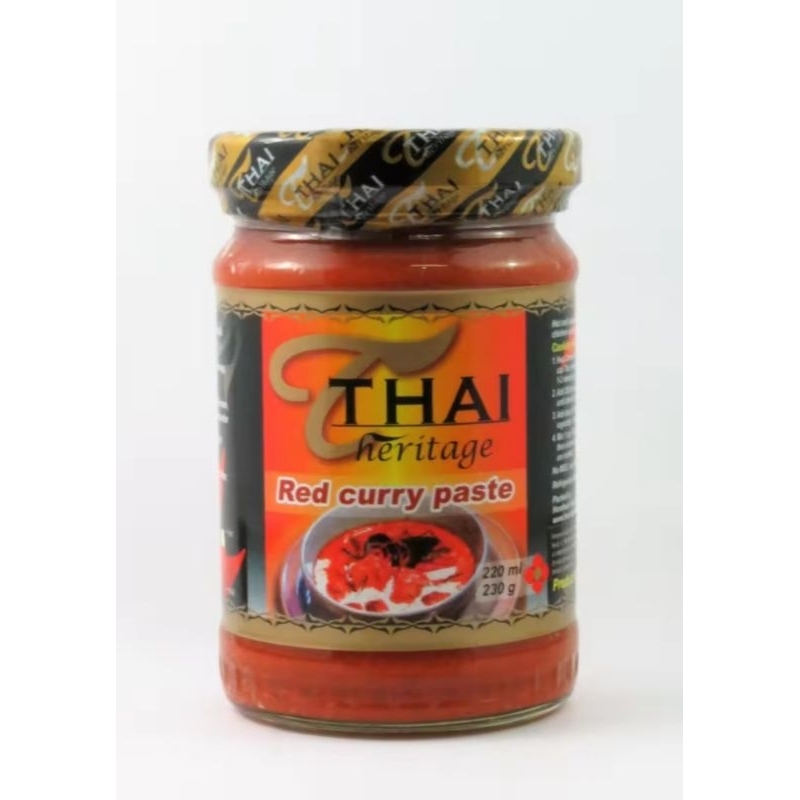 Thai Heritage Red Curry Paste 220ml | Shopee Philippines
