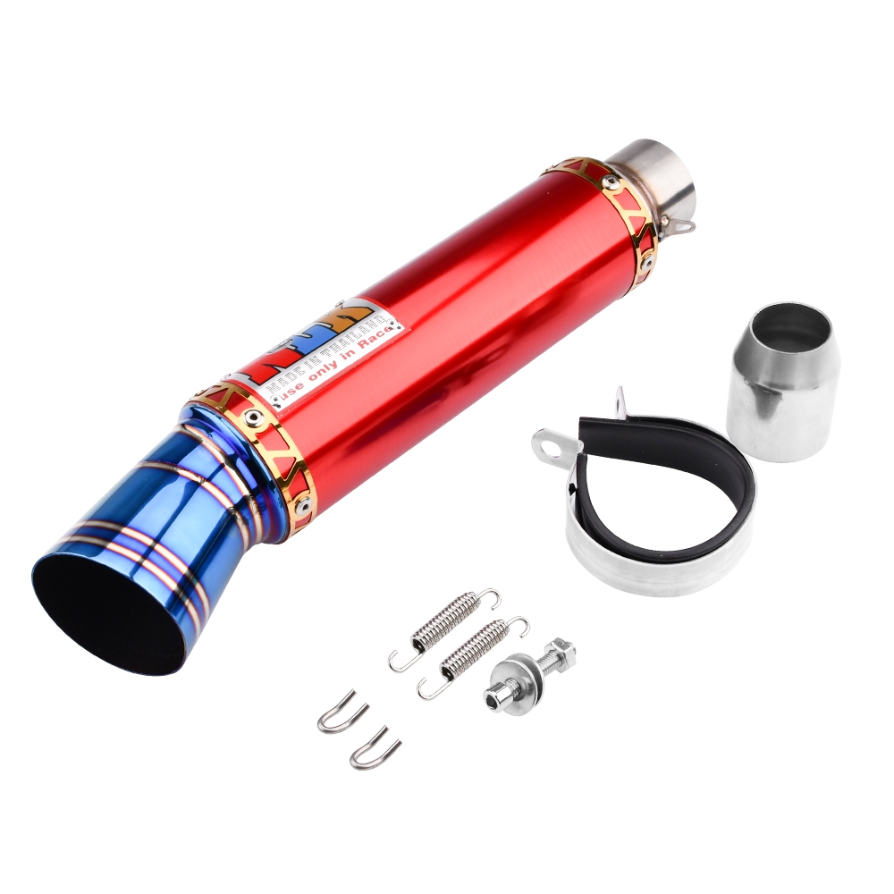 Spot 38-51mm Akrapovic Slant Exhaust Pipe Premium Stainless Steel ...