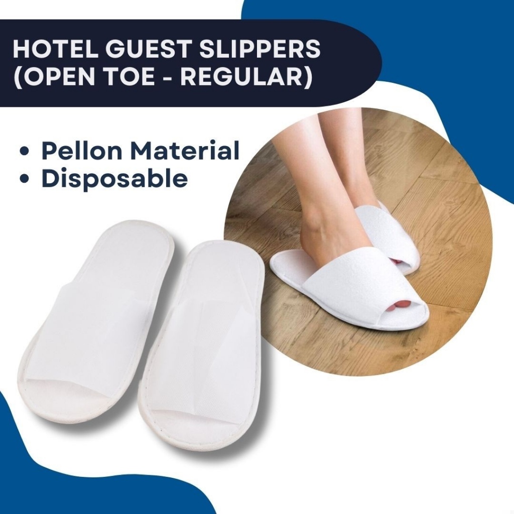 Hotel Guest Slippers disposable open toe regular Shopee Philippines