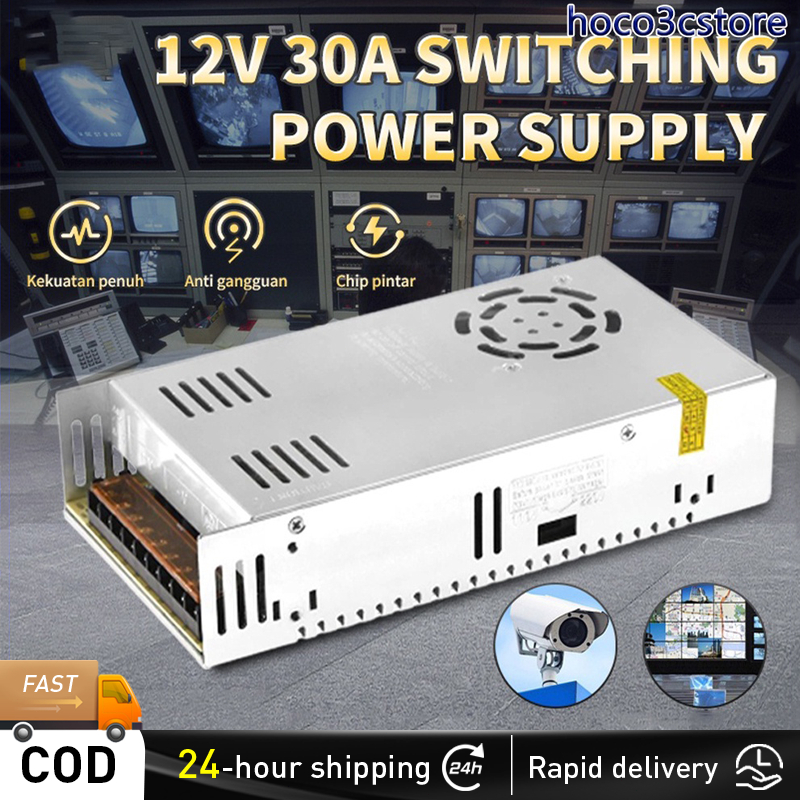 220V input DC 12V 30A output 360W Power Supply Switching Power Supply ...