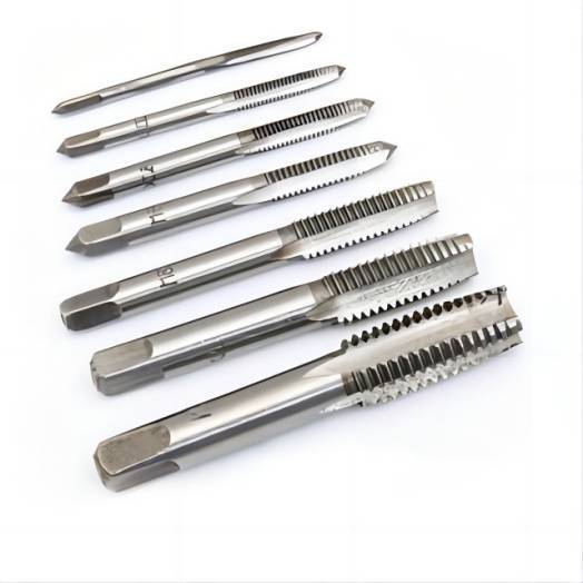 7PCS/Set Bearing Steel Taper M3-M12 Machine Spiral Point Straight ...