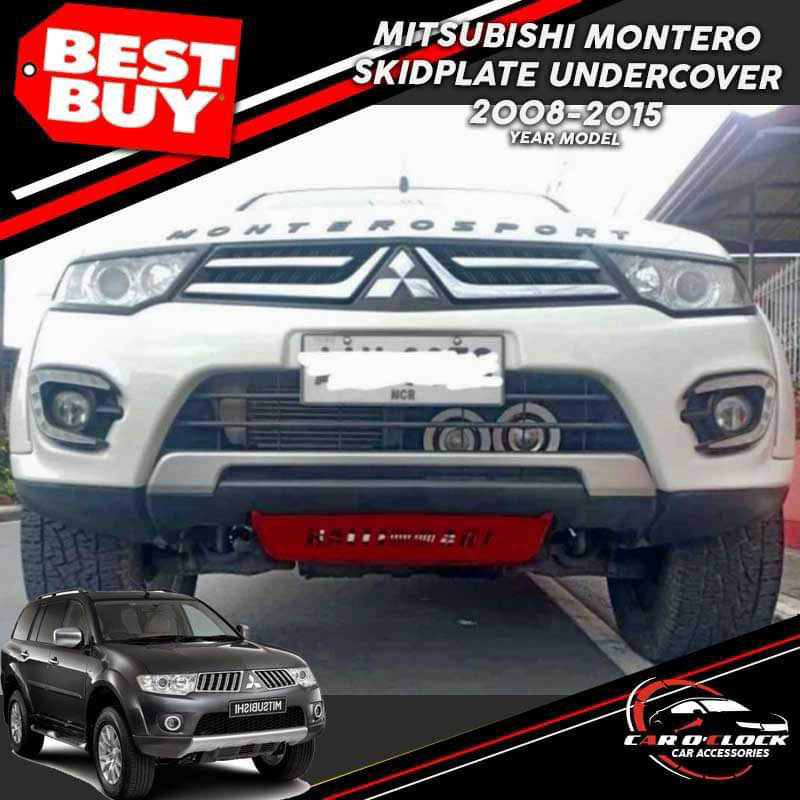 Mitsubishi Montero 20082015 Skid Plate Undercover Shopee Philippines