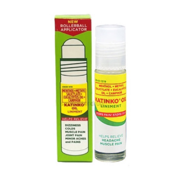 KATINKO OIL LINIMENT menthol and eucalyptus oil camphor | Shopee ...