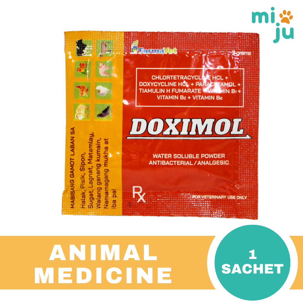 Doximol Powder 5g (1 Sachet) for Animal Use Only | Shopee Philippines