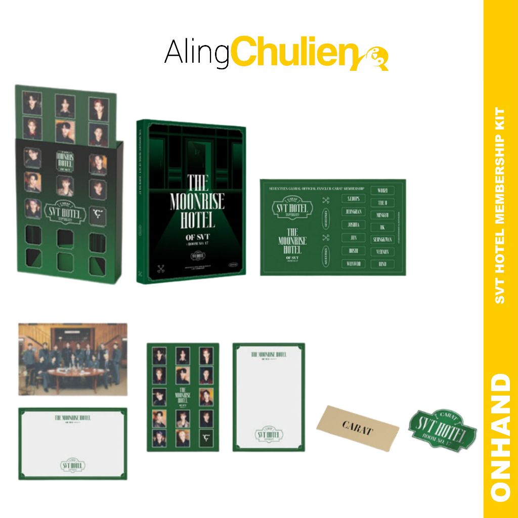 Seventeen Hotel Official Carat Membership Kit Tingi Official