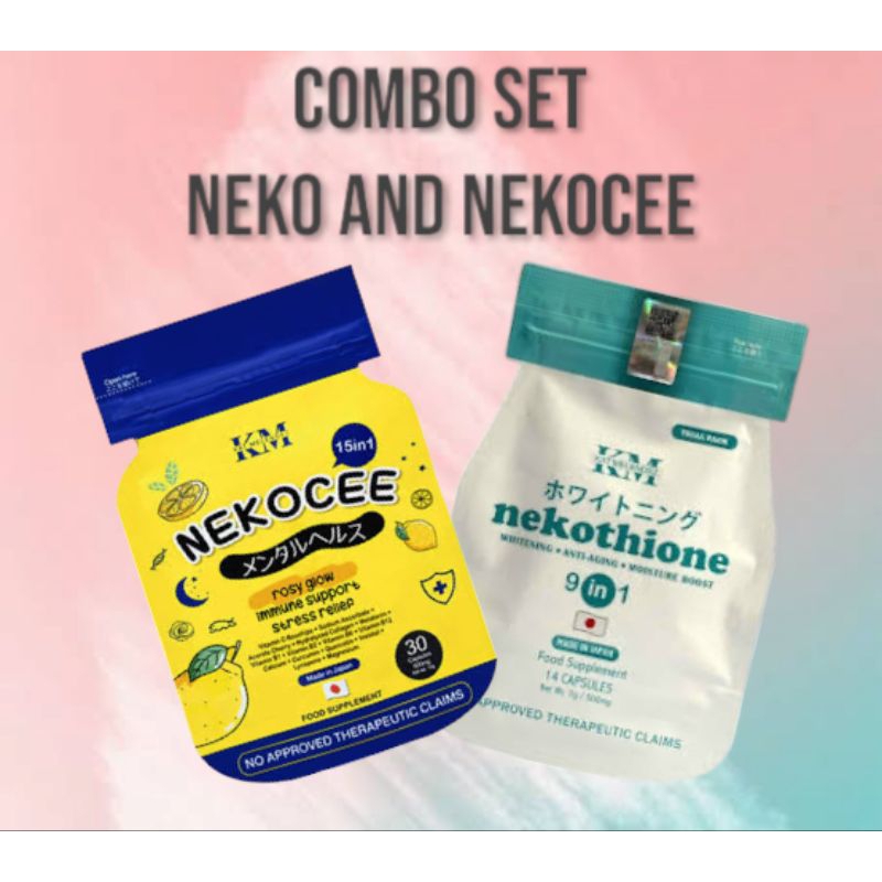 Nekothione & nekocee combo trial pack | Shopee Philippines