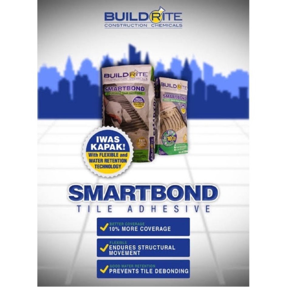 25 KG | BUILDRITE Standard Tile Adhesive | Sold Per 25Kg Bag | Shopee ...