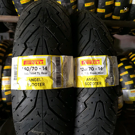 Pirelli Angel Scooter Tire – Urban Commuter Tubeless Rear – 140/70-14 – 2771700