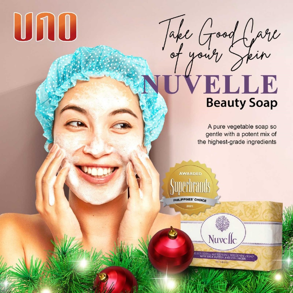 Nuvelle 180g with Shea Butter & Collagen Organic Whitening | Shopee 