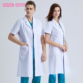 Short Sleeve Lab Gown White Lab Coat Doctor Laboratory Gown White Coat Doctor Medical Gown Shopee Philippines