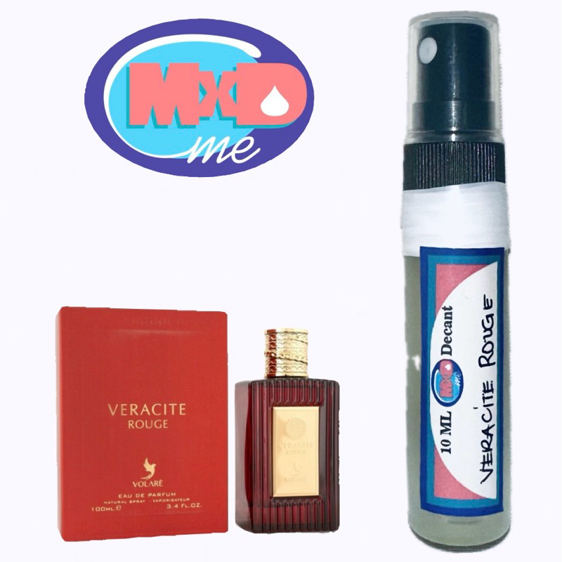 MXD ME Volare Veracite Rouge EDP Decant | Shopee Philippines