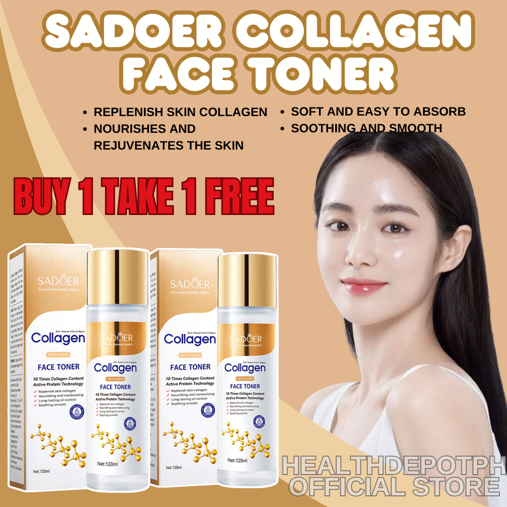 Buy 1 Take 1 Sadoer Collagen Face Toner Replenishes the Skin Nourishing ...