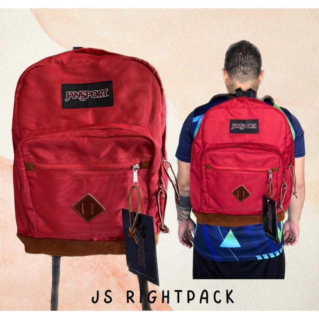 RIGHTPACK Plain Colors AUTHENTIC JS WITH LAPTOP COMPARTMENT SCHOOL ...
