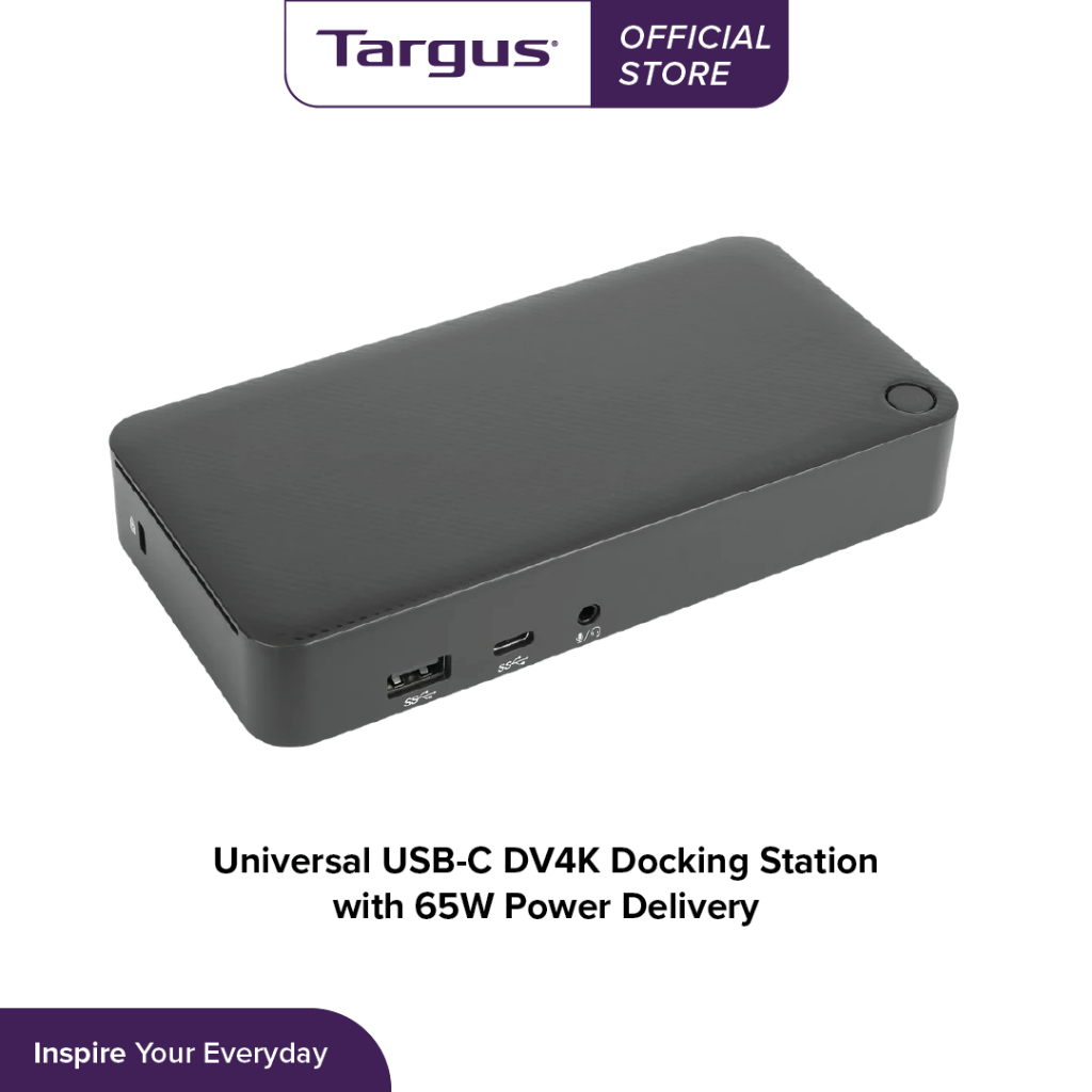 Targus Universal Usb C Dv4k Docking Station With 65w Power Delivery Dock310usz Shopee 5146