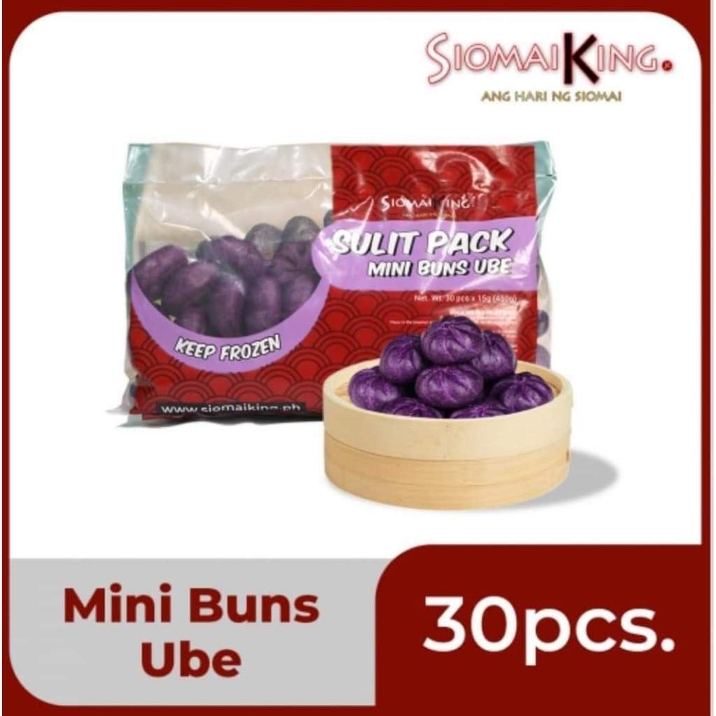 Siomai King Sulit Pack Mini Buns Ube Frozen Shopee Philippines