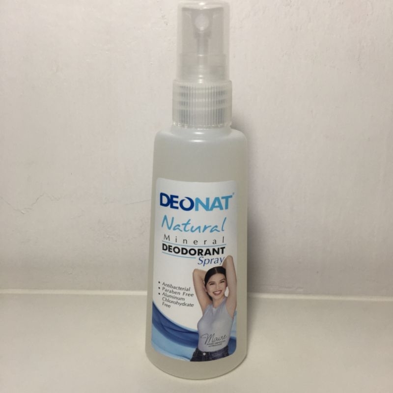 Deonat paraben aluminum free natural mineral deo deodorant spray 100ml