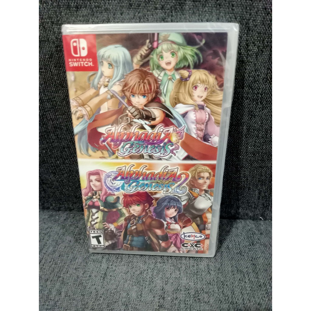 Alphadia Genesis 1 & 2 Nintendo Switch Game US Version (Brand new ...