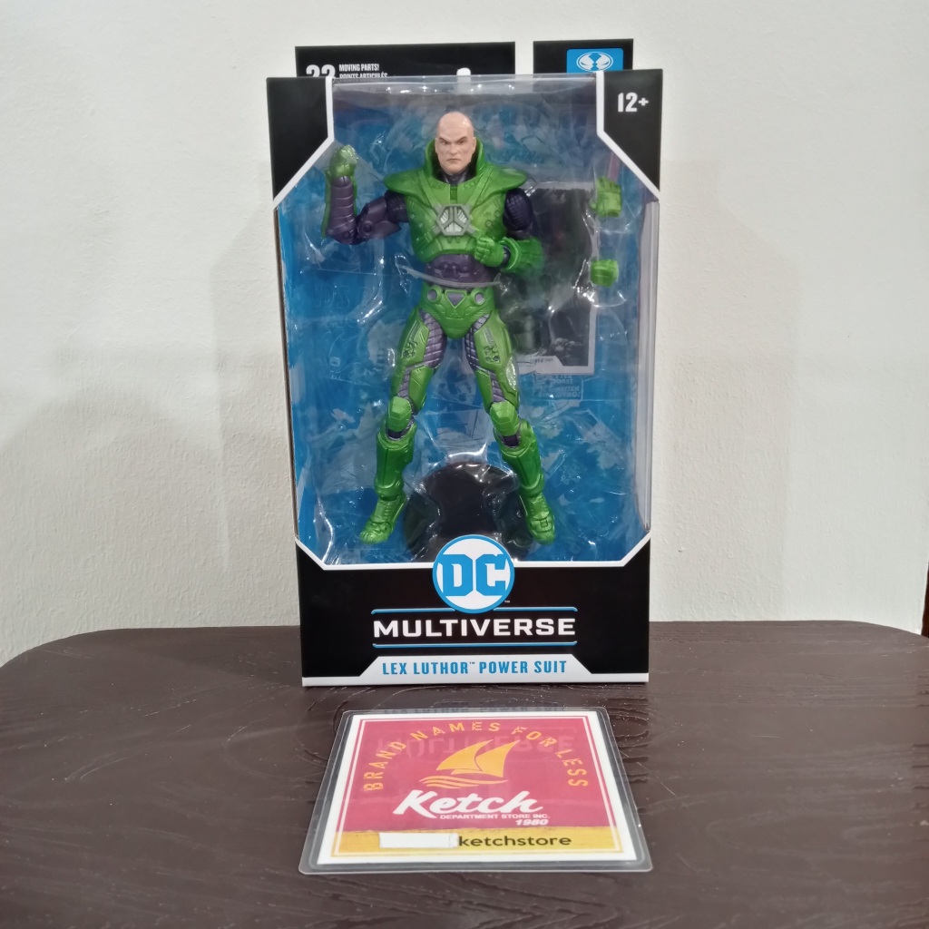 McFarlane DC Multiverse Lex Luthor Power Suit Green action figure misb ...