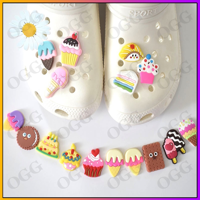 Cartoon Cake Cute Food Jibbitz for Crocs Accessories Crocs Crocs for