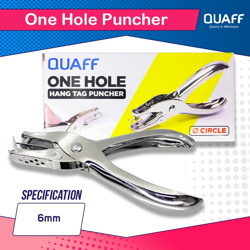 One hole hang tag puncher Circler 3MM and 6MM Shopee Philippines