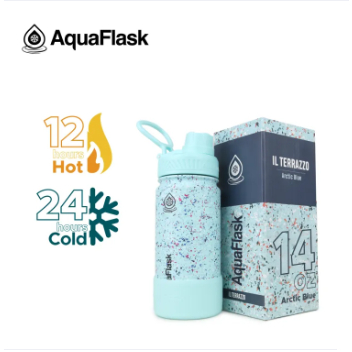 AQUAFLASK (14oz) IL Terrazzo Limited Edition Vacuum Insulated Stainless ...