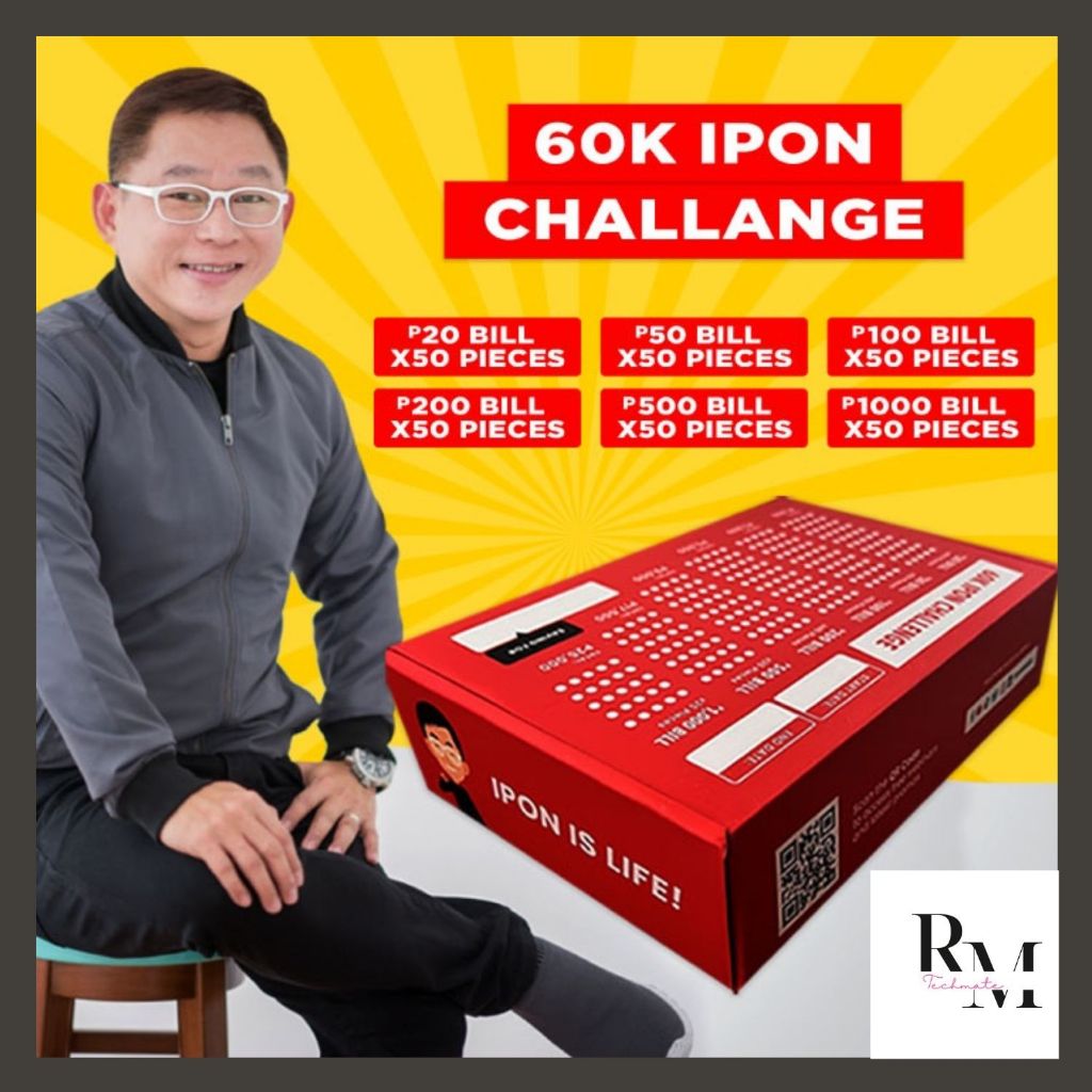 RMT 1pc Ipon Box Ipon Challenge Savings Box by Chinkee Tan | Shopee ...