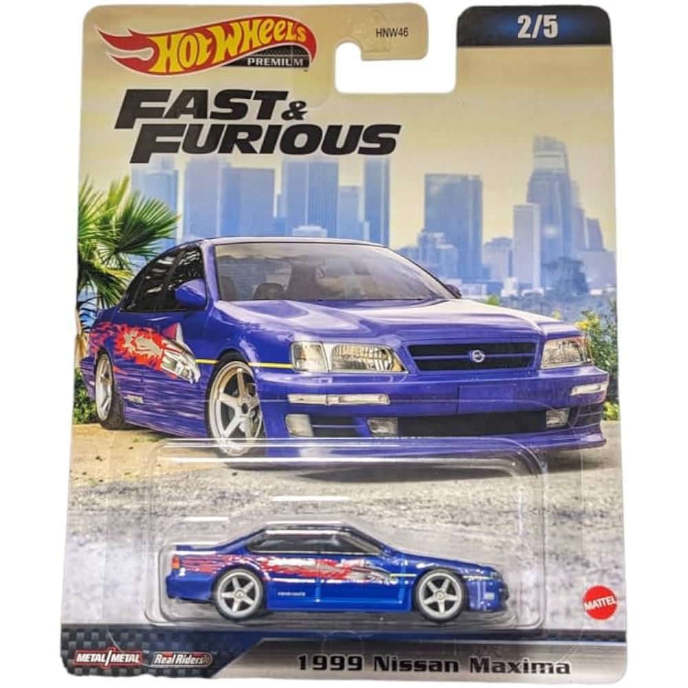 Vince's 1999 Nissan Maxima Fast & Furious Hot Wheels Premium Metal ...