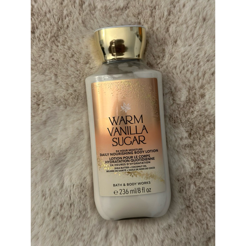 Bath And Body Works Warm Vanilla Sugar Body Lotion 24hr Moisture 236 Ml Shopee Philippines 3909