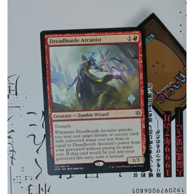 Dreadhorde Arcanist Magic The Gathering Mtg Card Game 