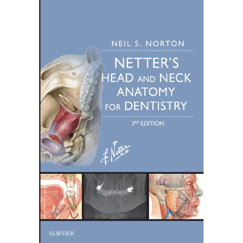 NETTER's HEAD AND NECK ANATOMY FOR DENTISTRY 3rd EDITION | Shopee ...