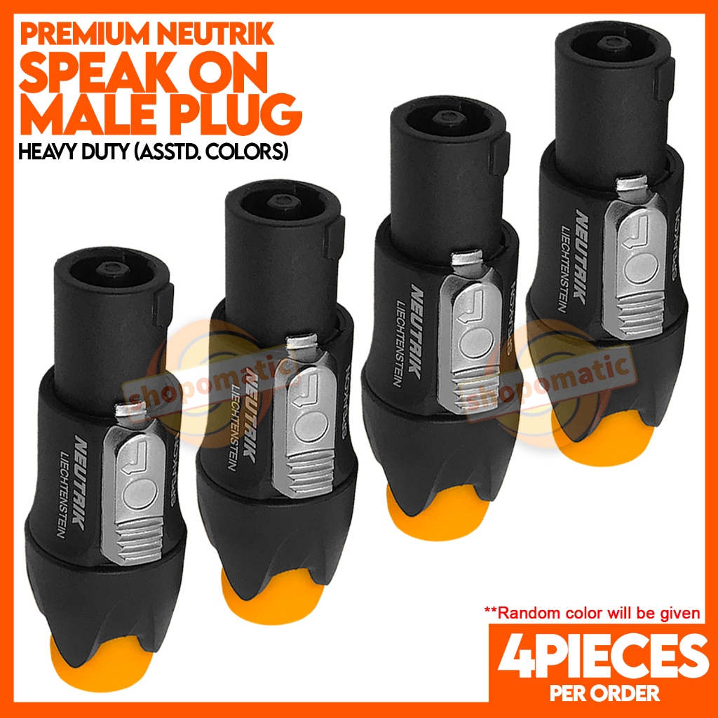 Speakon Cable Heavy Duty 2 Pack Pro Speakon To Speakon Male Speaker Wire Lock Cable Pair 13awg Patch Professional Audio Cable Cord With Nl4 Nl4fc Port Connector For Para Bocinas De Dj