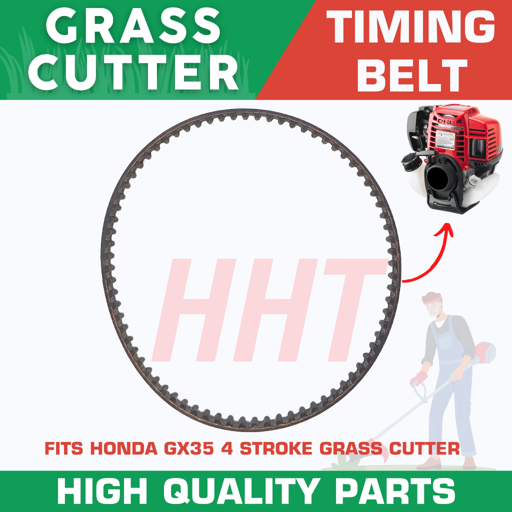 GX35 Timing Belt Grass Cutter 4 Stroke Spare Parts Accessories Fits