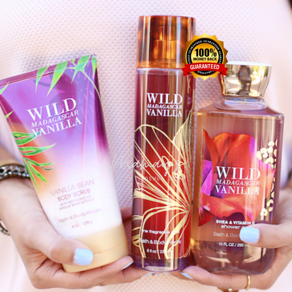 Authentic BBW Wild Madagascar Vanilla Fine Fragrance Mist 236ml