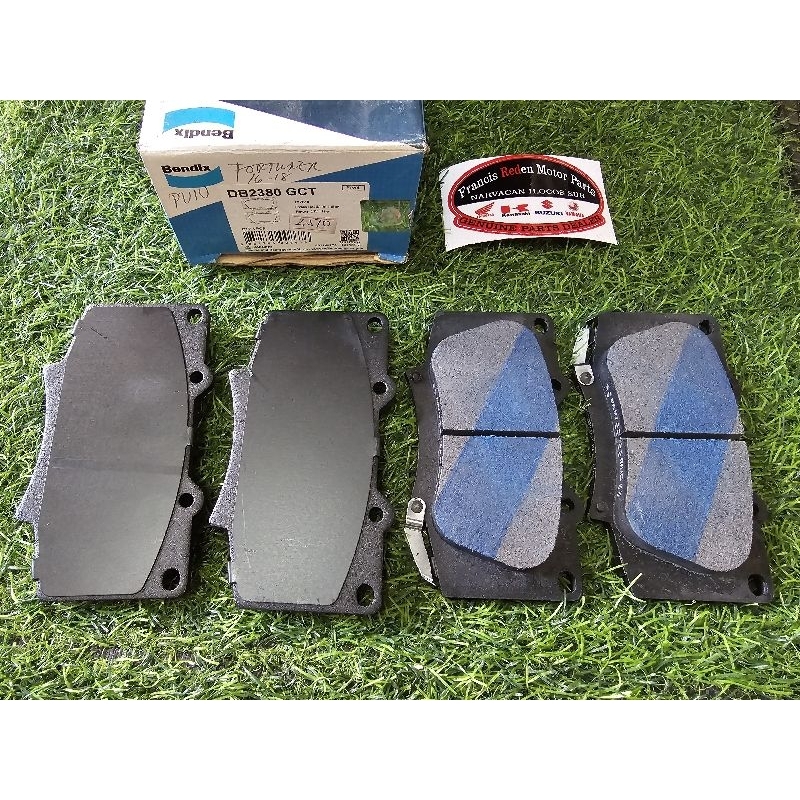 Front Brake Pad for Toyota Fortuner 1618(Bendix DB2380 GST) Shopee