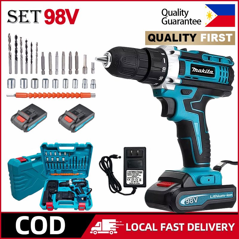 Makita 98V Cordless Drill Japan Original Electric Drill Hand Drill ...