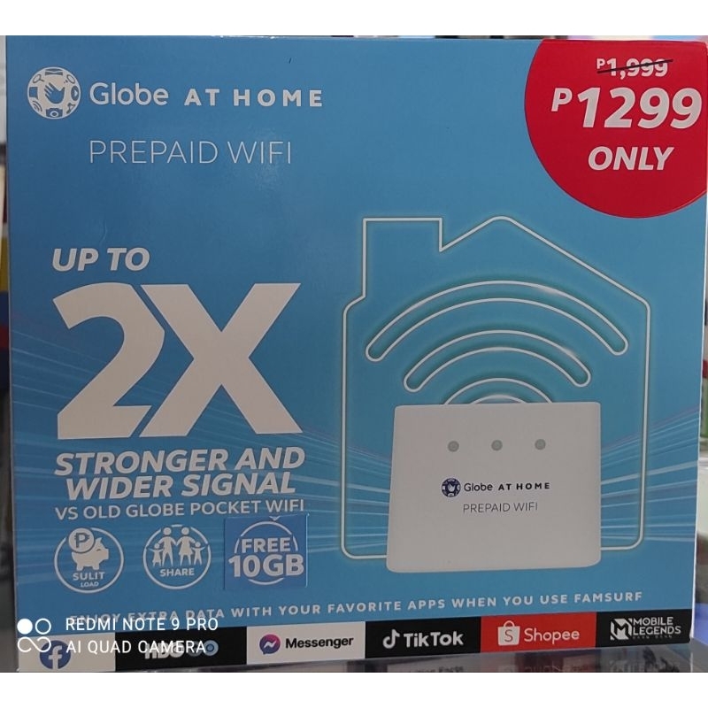 Globe at Home Prepaid WiFi | Shopee Philippines